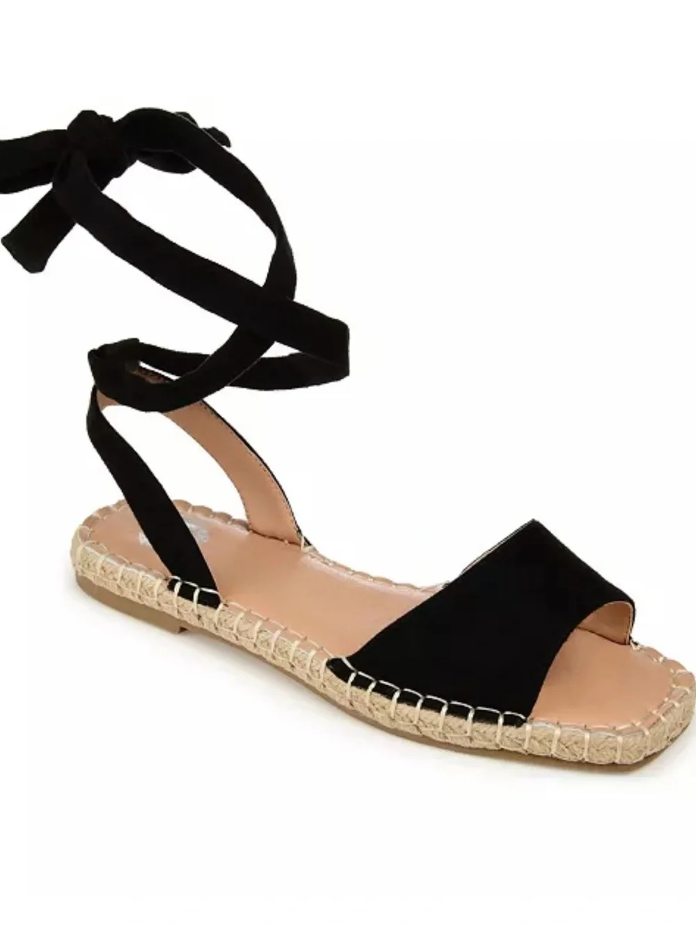 New Journee Collection Women's Emelie Espadrille Flat Sandals